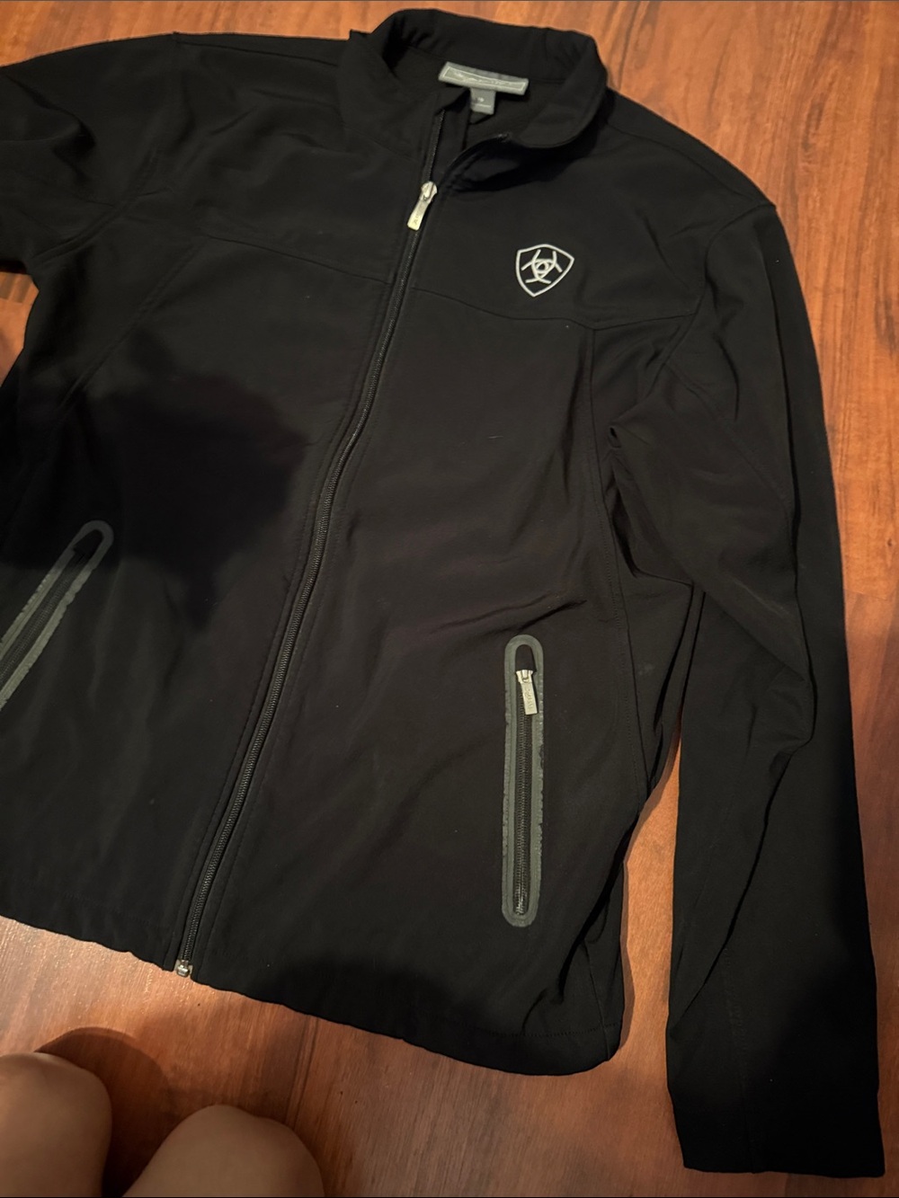 Ariat Men's Black Full-Zip Performance Softshell Jacket
